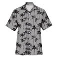 thumbnail image 3 of Mens Shirts Beach Trendy Comfortable Loose Sports Collar Button Open Short Sleeve Mens Dry Fit Shirts, 3 of 3