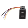 thumbnail image 2 of Interruptor De Botón De 4 De 12 V, Interruptor De Botón De Luz Antiniebla, Conexión Estable ABS Para DRL, 2 of 7
