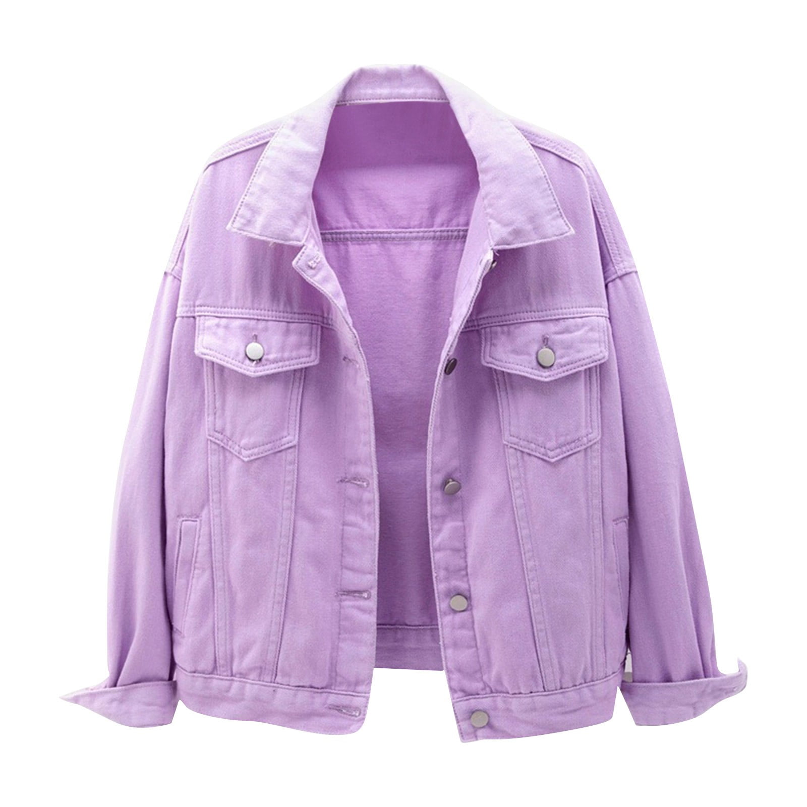ジャケット AMI Women Jackets UJK270 LH0050633 Purple 3d7b3286-b176-4026-b23b-