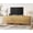 Oak, variant on WAMPAT 94.5" Modern TV Stand for TVs up to 100 Inch, Fluted Wood Media Console with 9 Drawers, Push-to-Open Entertainment Center for Living Room