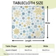 thumbnail image 2 of Christmas Season Table Cover 36x36 Inch Square Size, Stretchable Spandex Material Maintains Flat Surface During Entire Celebration Event, 2 of 6