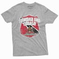 thumbnail image 6 of Mens Trinidad and Tobago Country tee shirt Coat of arms national Emblem tee (XX-Large Military Green), 6 of 7