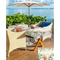 thumbnail image 4 of Sage Green Pumpkins Fall Outdoor Tablecloth - 60x102 Inch Rectangle Dining Table Cover, Thanksgiving Botanical Rustic Waterproof Outdoor Table Cloth with Umbrella Hole & Zipper for Patio, 4 of 5