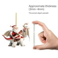 thumbnail image 3 of Christmas Tree Decorations Acrylic Flat Mini Indoor Outdoor Farmhouse Santa C Laus Ride Holiday Spring Decorations, 3 of 5