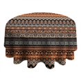 thumbnail image 4 of Round Waterproof Tablecloth 60×60 Inch, Boho Style Reusable Indoor/Outdoor Durable Table Cover for Party Kitchen Dinner Room Decor, 4 of 6