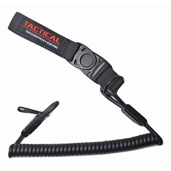 Tactical Scorpion Gear TSG-PL001 Pistol Lanyard - Black