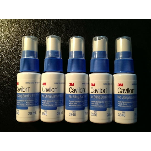 3M Cavilon No Sting Barrier Film Spray - 0.95 oz, Pack of 5