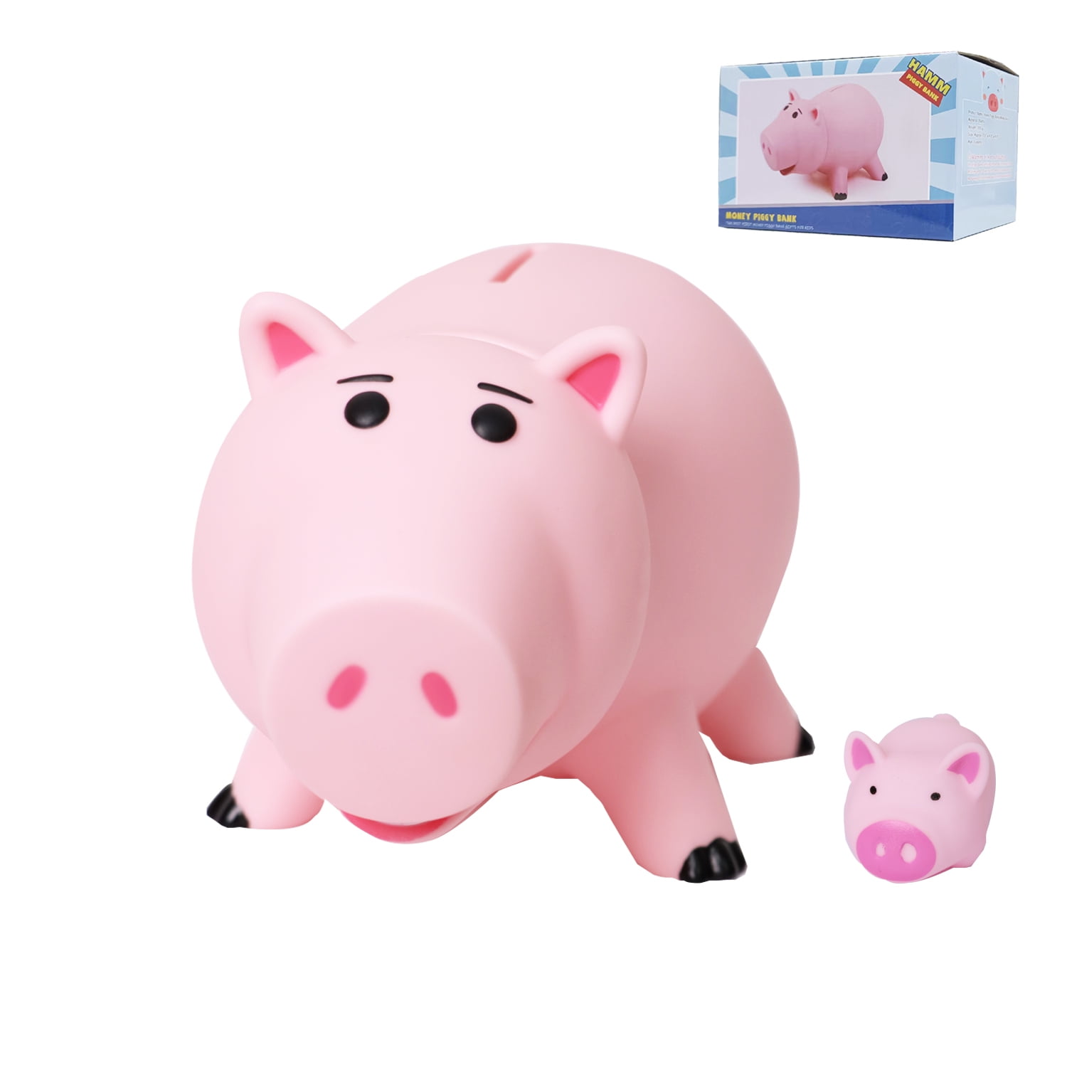 Lakihair Toy Story Hamm Piggy Bank for Kids Boys Girls Unbreakable