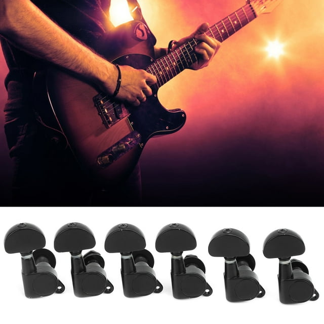 Cabeza De Cuerda De Guitarra, Mano De Obra Exquisita De Trabajo Resistente Para Sintonizar La Guitarra De Guitarra Con Sintonizador De Cuerda De Guitarra Para Guitarras Acústicas