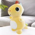 thumbnail image 3 of Juguete de peluche Baoblaze Almohada Dinosaurio Simulación amarillo, 3 of 5