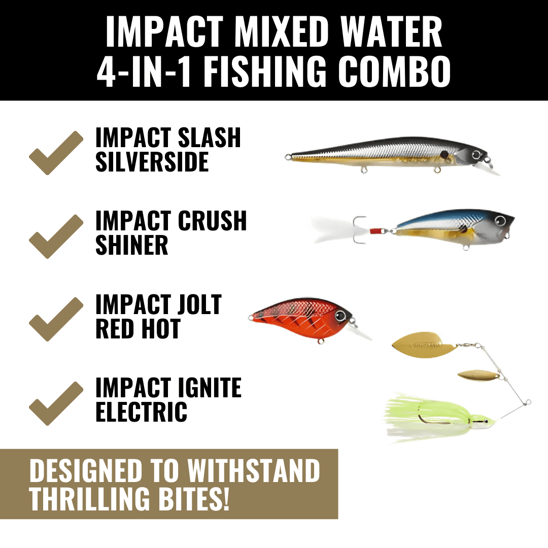 Impact Series Mixed Water Combo - Assortment - Assorted