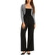 thumbnail image 2 of CHAQUETA Tweed Inspire CHIC para Mujer, Cárdigan Bolero Corto de Cuadros Abierto XS Negro Blanco, 2 of 6