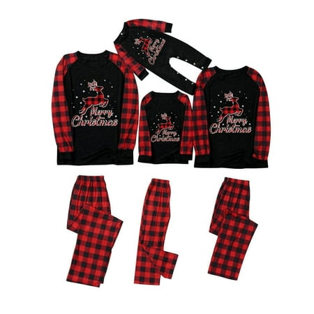 

Christmas Pajamas For Family 2022 Cute Classic Christmas Theme Pattern Family Christmas Pjs Matching Sets Loungewear Outfits