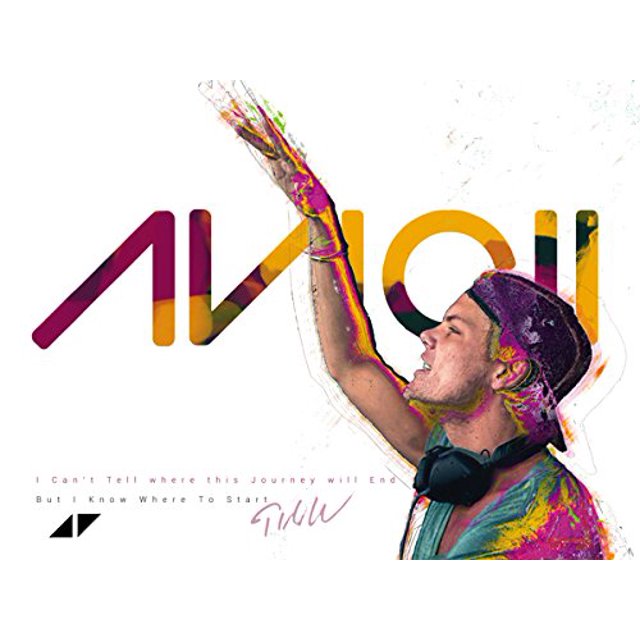 777 Tri-Seven Entertainment APICTWTJWE2418 Avicii Poster, 24" x 18"