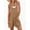 Brown, variant on Summer Jumpsuits for Women 2026 Casual Adjustable Spaghetti Strap Rompers for Women Outfits Sleeveless Loose Shorts Overalls with Pockets Black L