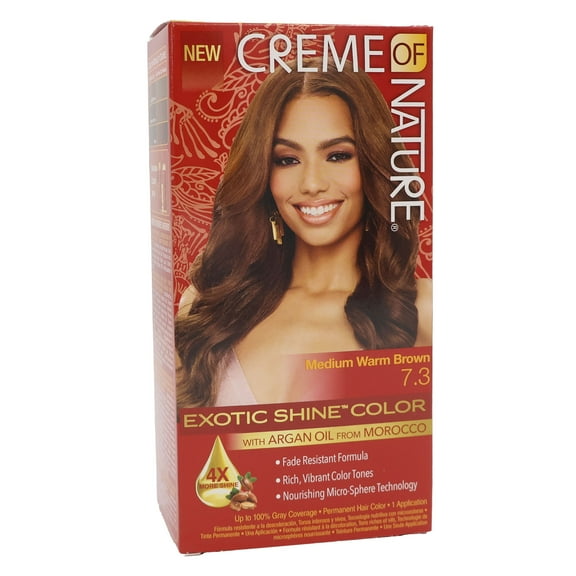 Creme Of Nature Gel Hair Color Medium Warm Brown