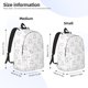 thumbnail image 2 of Fotbe Heart Rabbit Mochila de Lona con Estampado, Mochila Duradera, Mochila Versátil de Alta Calidad, Mochila Compacta Vintage-Small, 2 of 5