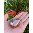 thumbnail image 3 of Copper Gemstone Hearts, Polished Copper Puffy Hearts, Copper Palm Stone, Copper Heart (5 Hearts）, 3 of 9