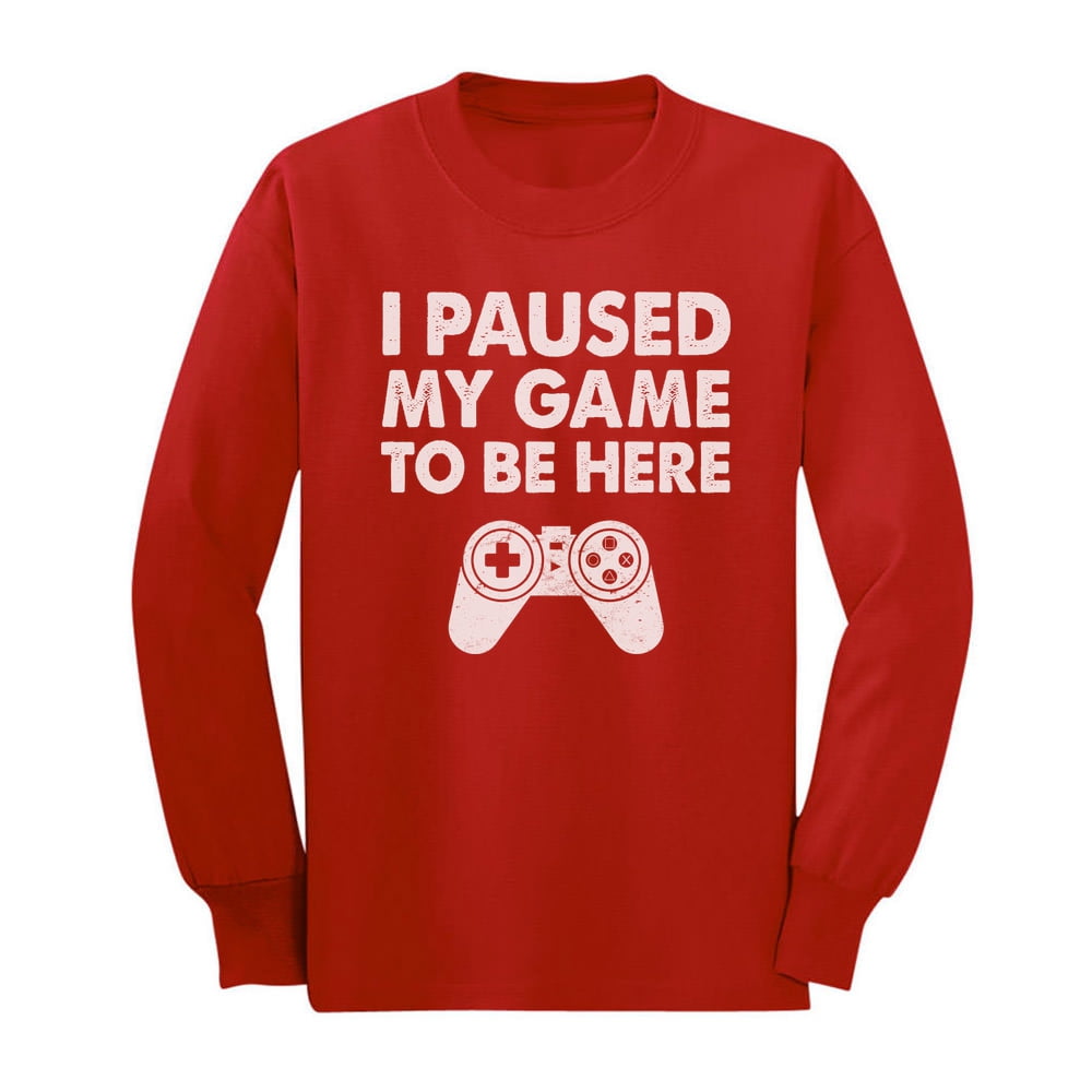 I Paused My Game for Santa for Gamer Unisex Sweatshirt tee