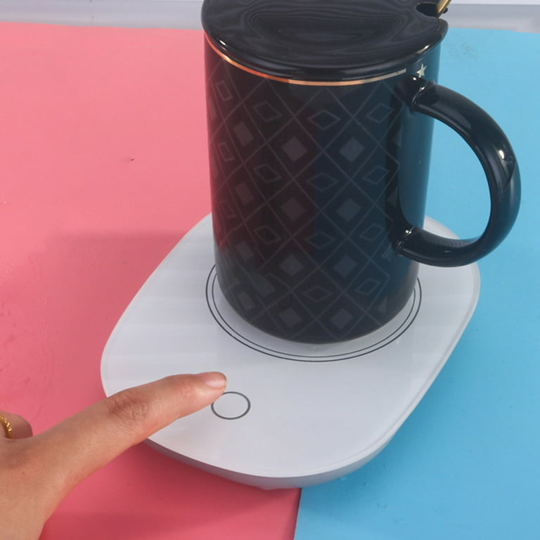 Electric Heating Coaster Beverage Milk Coffee Mat Tea Coffee Heater Warmer  Mug Kitchen Service Cup Heating Coaster EU Plug