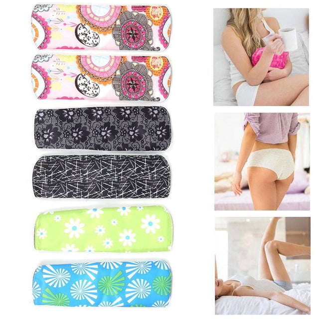 Almohadilla menstrual, La Oficina de Almohadilla Sanitaria Reutilizable de Desodorante Natural Fácil de Limpiar para Mujeres Menstruantes para el HOGAR