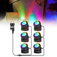 thumbnail image 2 of RGB Pond Lights With Timer LED Underwater Submersible Colorful Spotlights 98ft Remote Control IP68 Lights For Fish Aquarium Tank Garden Yard Pool, 2 of 9