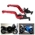 thumbnail image 4 of Poignée, Universelle 2pcs Moto Frein Levier Résistance à la Corrosion Résistant à l'Usure Durable pour Accessoires de Moto Noir, Bleu, Rouge, 4 of 8
