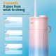 thumbnail image 2 of Flosser De Agua, Irrigador Bucal Port谩til Inal谩mbrico, Tanque De Agua De 200 Ml, 4 Puntas De Chorro, 3 Modos, Recargable Por Usb, Resistente Al Agua Para Viajes En Casa, 2 of 7