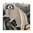 thumbnail image 2 of "Raccoon in Deco Style" - Canvas, 2 of 25