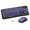 Black Purple, variant on GradientMatchaGreen Wireless 104 Key Full-Sized and Mouse Set for Windows PC Laptop Desktop