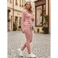 thumbnail image 4 of Conjunto de Sudadera y Pants Aterciopelado Unitalla para Mujer Diseño Cómodo y Sofisticado, 4 of 5