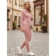 thumbnail image 4 of Conjunto de Sudadera y Pants Aterciopelado Unitalla para Mujer Diseño Cómodo y Sofisticado, 4 of 5