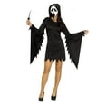thumbnail image 1 of Sassy Ghost Face Halloween Costume for Adults, Womens Size M, by Fun World, 1 of 5