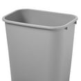thumbnail image 5 of Rubbermaid Resin Wastebasket, Plastic Under Desk Trash Can, 7 Gal, Gray, 2 Pack, 5 of 7