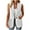 White Womens Summer Tops Clearance, variant on Dress Vests for Women Sleeveless Jacket Business Casual Lapel Collared Suit Vests with Pockets,S-3XL