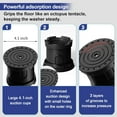 thumbnail image 4 of 4Pcs Anti Vibration Pads for Washing Machine, Adjustable Height Stops Washer Dryer Moving, Prevents Noise, Vibration Transfer, Antivibration Stabilizer Support Feet with Suction Cup Bottom (Grey), 4 of 18