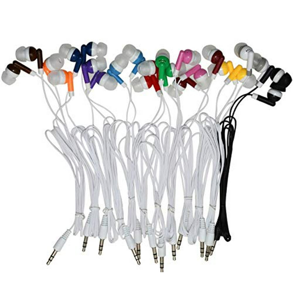 Deal Maniac Wholesale Kids Bulk Earbuds Headphones (10Pack) Earphones