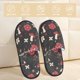 thumbnail image 2 of Fotbe Fly Agaric and Flowers Pantuflas Peludas para Mujer con Estampado, Zapatillas de Peluche, Zapatos de Invierno para Casa, Uso Interior y Exterior-Medium, 2 of 8