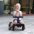thumbnail image 7 of Dream On Me Coast Rider | Travel Stroller | Lightweight Stroller | Compact | Portable | Vacation Friendly Stroller, Pink, 7 of 7