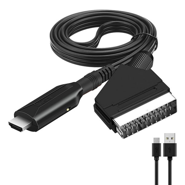 Cable convertidor a 1080P / 720P Adaptador de sonido y 1 m de longitud para TV DVD