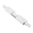 thumbnail image 1 of WAC Lighting HFLX-WT H Track Flexible Track Connector, White, 1 of 10