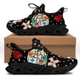 thumbnail image 1 of Zapatos deportivos de diseñador de lujo para mujer, zapatillas de enfermería, zapatos planos con cordones y estampado médico de dibujos animados para enfermera y doctor., 1 of 6