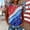 Red(New)A, variant on Women's Tank Top,Summer Casual Stylish Independence Day Print Denim Patchwork Waffle Weave Loose Round Neck Sleeveless Top