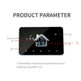 thumbnail image 4 of Mistaha Smart Thermostat Temperature Controller for Water Heating LCD Display Touch Screen Week Programmable Underfloor Heating Thermostats for Home School Office Hotel, 4 of 8