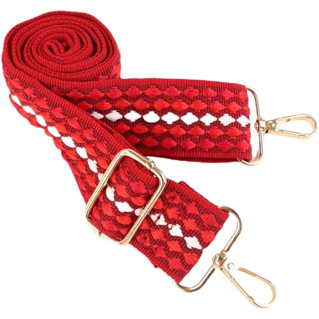 LinYooLi Bandoulière de Remplacement Réglable, Sangles de Bagage, Ceinture Bandoulière en Toile pour Sac à Main, Sangle de Sac à Main pour Femmes (Style A 119)
