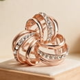 thumbnail image 4 of Anillo para bufanda con diamantes de imitación, anillo de clip para bufanda de 3 anillos, anillo elegante y brillante para sujetar bufandas, chales, pañuelos y bufandas de seda para mujer., 4 of 8