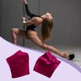 thumbnail image 4 of 2 protectores de zapatos de pole dance, accesorios de vestuario, resistentes al desgaste, suaves y fáciles de usar. Rojo M, 4 of 5