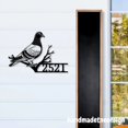 thumbnail image 3 of Handmadetneonsign Dove Bird Home Number Metal, Dove House Number Metal Decor, Address Wall Sign 041250, 3 of 5