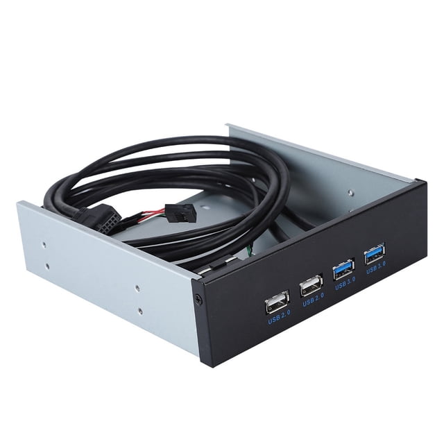 Bahía de unidad óptica NikouMX USB 5.25 pulgadas 19 pines/9 pines