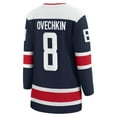 thumbnail image 3 of Women's Fanatics Alexander Ovechkin Navy Washington Capitals Alternate Breakaway Jersey, 3 of 3